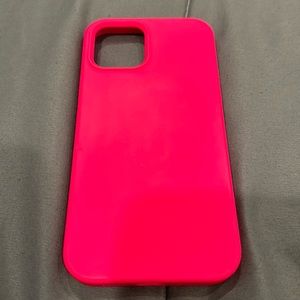 Hot Pink 12 Pro Iphone Case